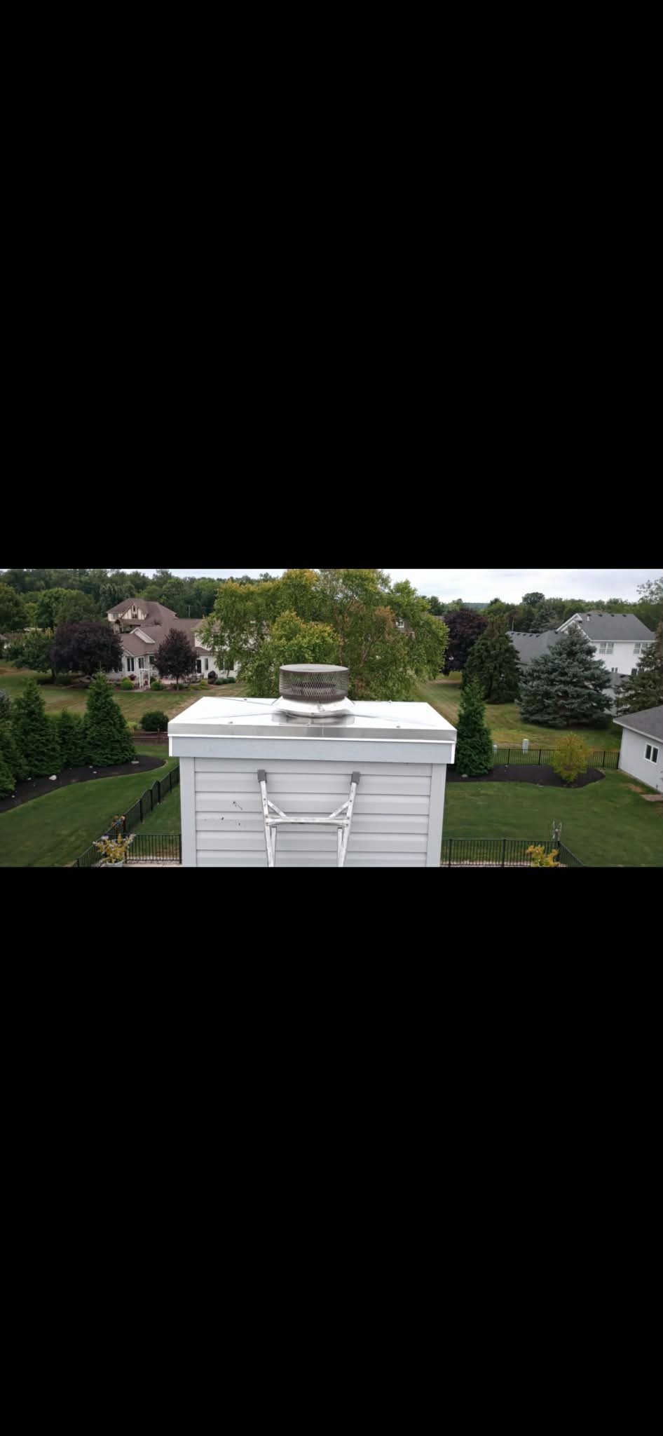 Chimney cap installation in Sylvania Ohio